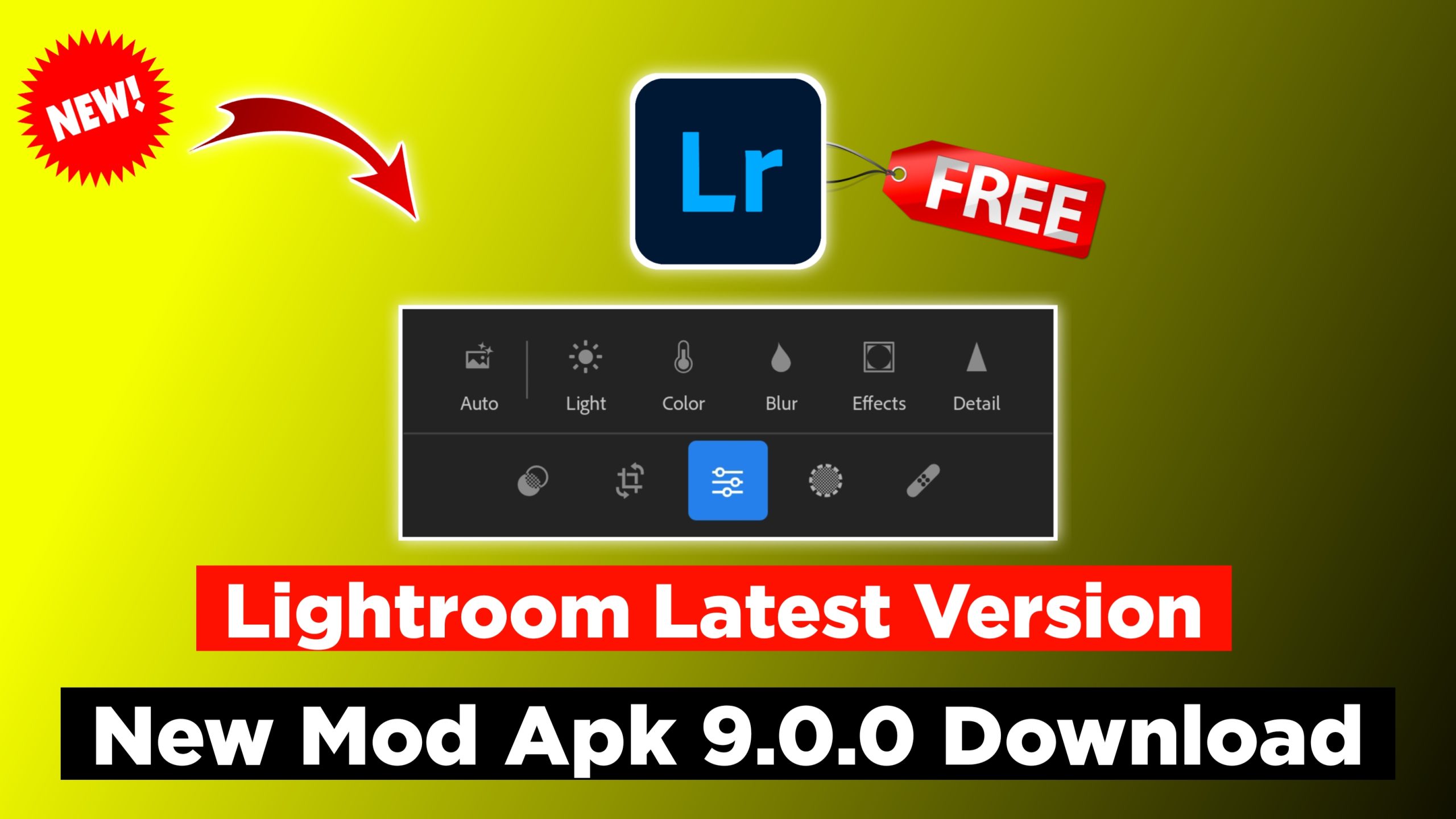 Download Adobe Lightroom MOD APK 9.0.0 (Premium Unlocked) Free